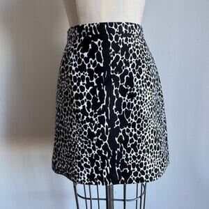 MICHAEL KORS COLLECTION Animal Print A-line Mini-Skirt